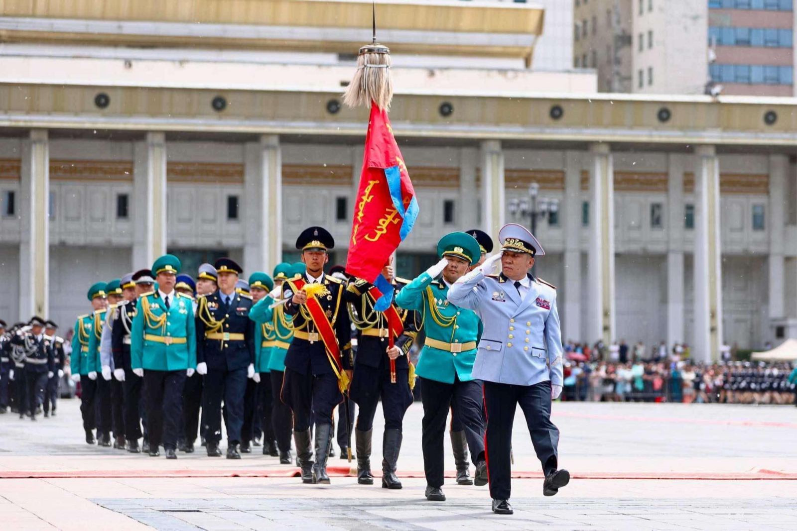THE CEREMONY FOR AWARDING RANKS, BADGES, AND DIPLOMAS TO GRADUATES TOOK PLACE